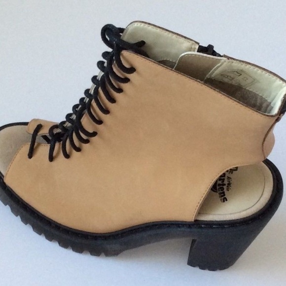 Dr. Martens Open heel Lace Up Boots - Picture 2 of 8